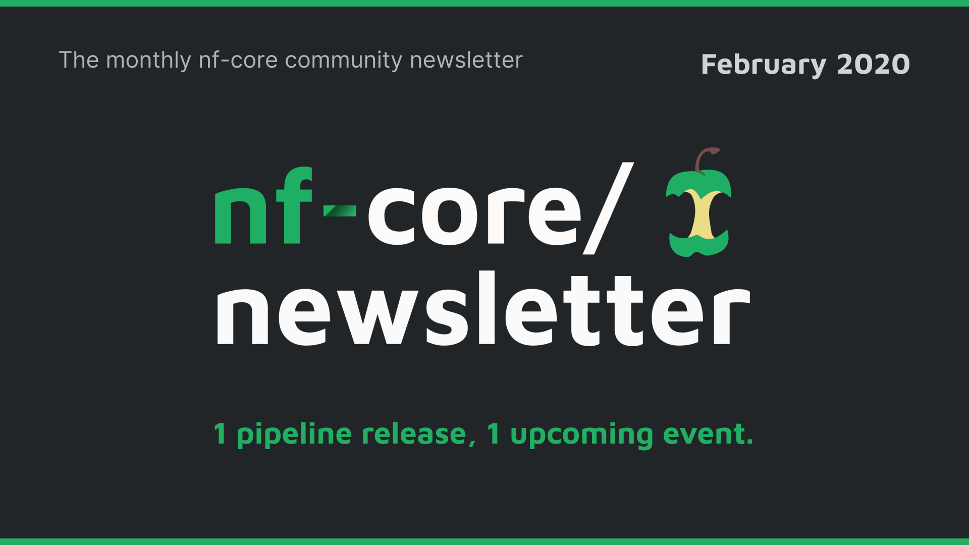 nf-core newsletter — February 2020