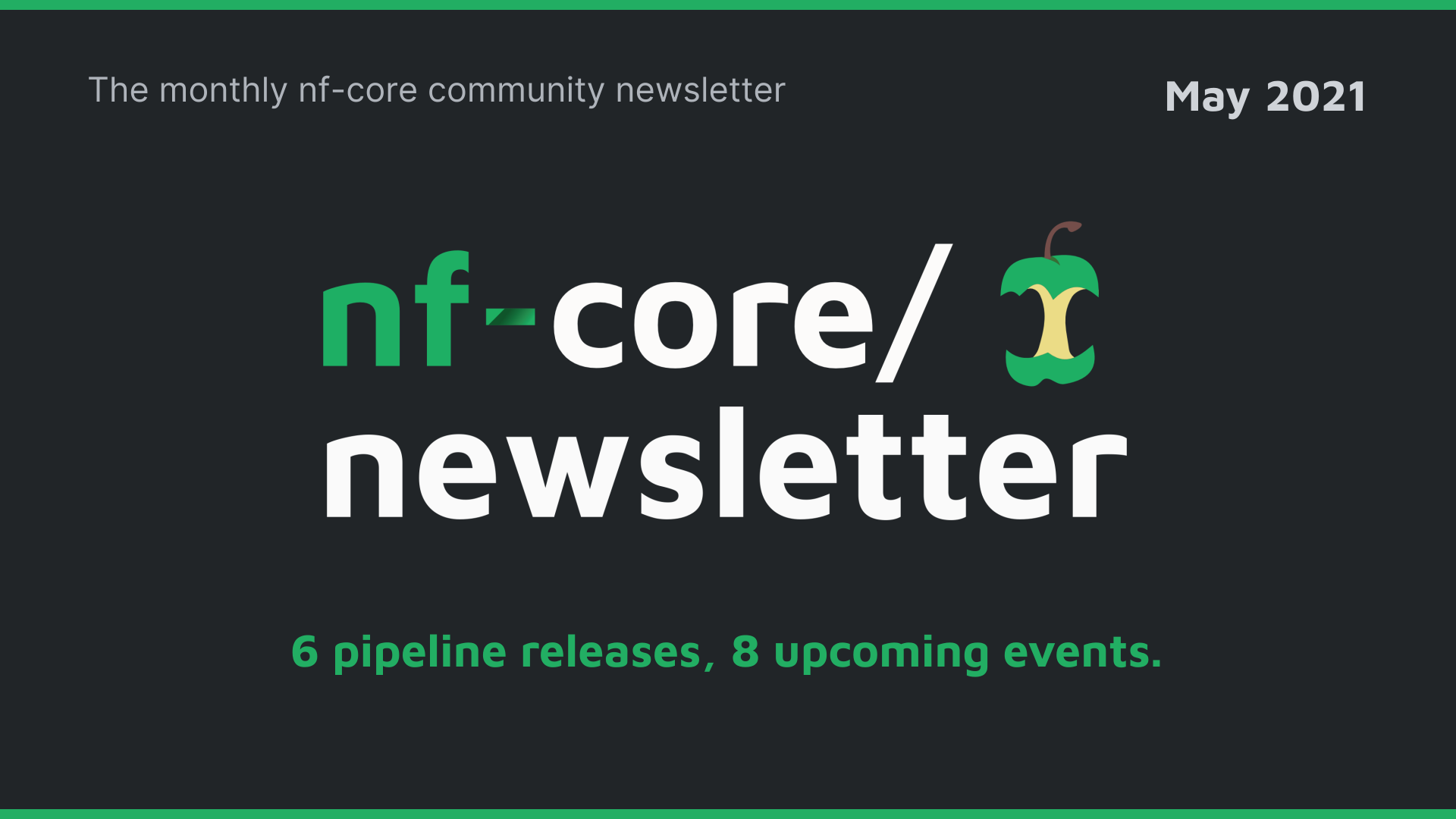 nf-core newsletter — May 2021